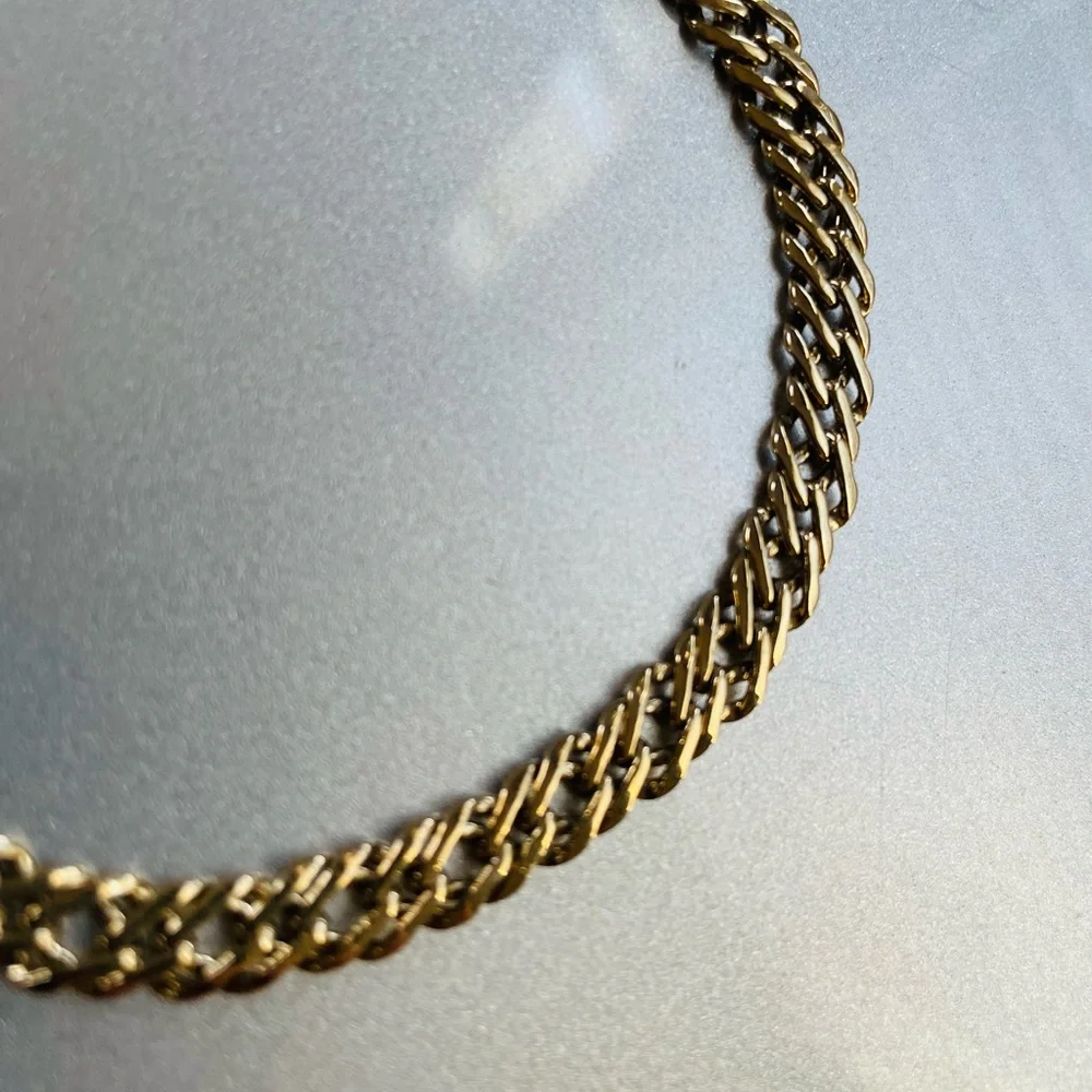 Elegant Gold metal Chain Bracelet men’s 9in